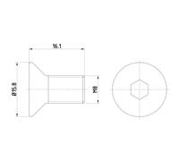 Vite, disco freno TEXTAR TPM0006