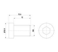 Vite, disco freno TEXTAR TPM0009