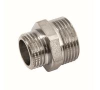 Vite Doppia Ridotta Ottone Cromo Da 3/8X1/2 Set 5 Pezzi - Idrobric