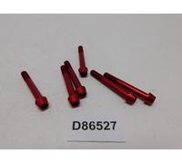 VITE ERGAL TESTA CILINDRICA BRUGOLA ROSSO ALLEN PAN HEAD SCREW RED VMC054-60