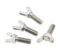vite farfalla, Serraggio manuale in acciaio inossidabile 304 W. Viti Dimensioni multiple M3-M10 1/5 Pz(30mm,M6 5pcs)