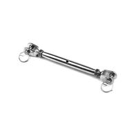 Vite for tenditore a ganascia/ganascia chiusa M5 M6 M8 M10 M12 M16 for il tensionamento della fune portacavi in acciaio inossidabile 304 resistente(1 Pcs,M10)