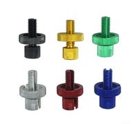 Vite frizione moto, regolatore cavo acceleratore 8 mm, parte in lega di alluminio per uso moto (oro)