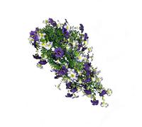 Vite Gloria Mattutina Artificiale 75cm Plastica Fiore di Seta per Giardino