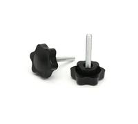 Vite in acciaio inossidabile, viti a testa zigrinata, 5/10 pezzi M4 M5 M6 M8 M10 M12, viti con manopola a mano, bullone in plastica a forma di stella, filettatura di serraggio, vite for macchina