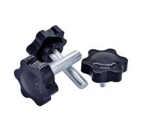Vite in acciaio inox, viti zigrinate, bullone a forma di stella, manico in plastica, prugna, vite da serrare a mano, dadi di serraggio, pulsante meccanico, acciaio al carbonio M4 M5 M6 M8 M10