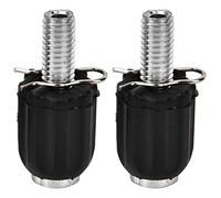 Alomejor Regolatori del Cavo per Bicicletta Vite di Regolazione del Cavo M5 del Freno a Disco del Cambio del Pollice per Bici