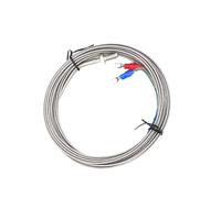 Vite M6 tipo KJ con cavo da 0,5 m, 1 m, 2 m, 300 cm, piccola termocoppia, sensore di temperatura WRNT-02(M6 J Type 1m)