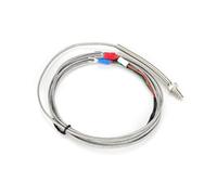 Vite M6 tipo KJ con cavo metallico, sensore di temperatura per termocoppia WRNT-02, 1 pezzo(M6 K tipo 2m)