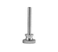 Vite meccanica 2 viti a testa zigrinata in acciaio inossidabile, 8 mm-50 mm, pratiche zigrinate a serraggio manuale for il montaggio della TV(50MM*M6)