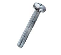 VITE METALLO ZINCATE CL.4.8 TC PH. DIN7985 4x60 - 200Pz