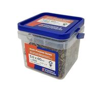 Vite multiuso compatibile Pozi CSK ST ZYP 5,0 x 60 mm vasca 500