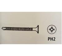 Vite nastrata fosforizzate con punta autoperforante da 3,5 x 35 Makita 1000 pz