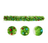 Vite Natalizia PVC Verde 180cm Decorazione per Scrivania Festiva ed Espositore C