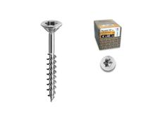 Mustad VITI SVASATE PANELVIT PF CAVA TX 6x180/70 mm 100 PEZZI CHROMITING®