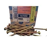 Vite per Legno a Croce Testa Piana Ferro Bronzo mm. 5x70 Pz.200 MUSTAD PANELVIT