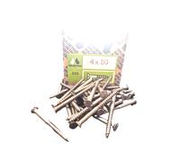 Vite per Legno a Spacco Italiano Ferro mm. 4x50 Pz. 200 MUSTAD