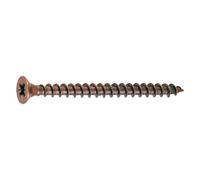 Vite 3,5x20mm - 1000pz TPS testa conica bronzata per legno truciolare