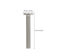 Vite per mobili da 50 pezzi M6X40 VITE SCOGGIO PER IL MOBILI IN LEGNO BUCK BUNK