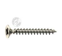 Vite per Mustad Panelvit Legno T.s.p. INOX Tsp 100 Pezzi 6 x 60 mm