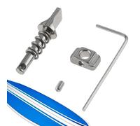 Vite per pinna per tavola da surf - Set di viti per tavola da surf con rondella elastica, design a sgancio rapido senza attrezzi, viti di ricambio in acciaio inox per Ale
