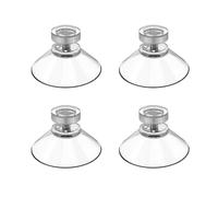 Vite per tazza di aspirazione, forti cuscinetti trasparenti trasparenti per succhi, vite da 40 mm, dado a vite in vetro, tazza di aspirazione per casa, cucina, appartamento, bagno, camera da letto