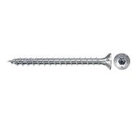 Fischer Power-Fast II 670152 - Vite per truciolato con stella interna TX con filettatura completa, zincata tramite galvanizzazione, colore blu passivata