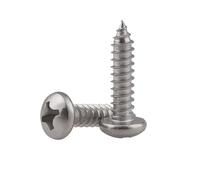 Vite Phillips M4 4 mm 304 viti autofilettanti a croce in acciaio inox 304 DIN7981(M4 x 10 mm 20 pz)