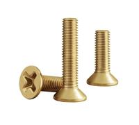 Vite piccola in ottone Vite a croce svasata Vite a testa piatta in ottone Accessori completi M2 M2.5 M3 M4 M5(M2.5x8(280pcs))