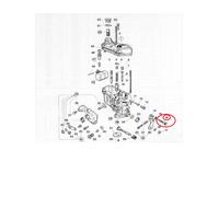 VITE REGISTRO MISCELA MINIMO FIAT 500 D/FL ORIGINALE 9921308