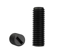 Vite senza testa con intaglio in nylon nero M3 M4 M5 M6 M8(M6x10(50pcs))