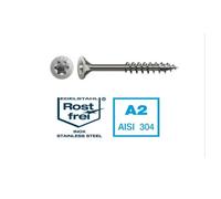 VITE SPAX INOX A2 TESTA SVASATA TORX PARZIALMENTE FILETTATA