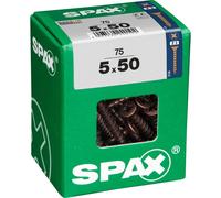 Vite Spax svasata z2 brunitura l 75 pz Bronzato