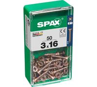 Vite SPAX TSP POZI bronzata 3x16 S 50 pz