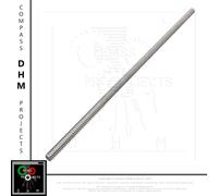 Vite T10 trapezoidale senza fine Ø10 mm pitch 2 mm 1 principio 100 cm 3D CNC