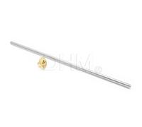 Vite T8 trapezoidale senza fine 8 mm pitch 2 mm 4 principi 50 cm 3D CNC