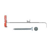 Vite testa svasata piana Fischer DuoTec fissaggio ancora D 10 mm 00540178