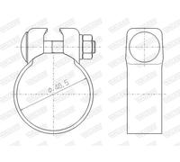 Vite testata cilindri 81985 WALKER per BMW OPEL VW CITROËN PEUGEOT DACIA AUDI