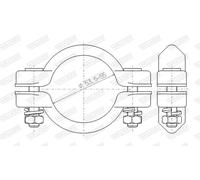 Vite testata cilindri 82487 WALKER per CITROËN RENAULT HYUNDAI NISSAN