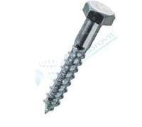 Ambrovit Vite tirafondi DIN 571 zincate 8x160 - 50 pz