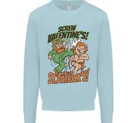 Vite Valentines Giorno Divertente San Patrizio Bambini Felpa Maglione