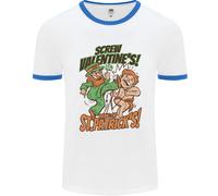 Vite Valentines Giorno Divertente San Patrizio Uomo Ringer