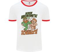 Vite Valentines Giorno Divertente San Patrizio Uomo Ringer