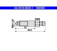 Vite / Valvola di sfiato