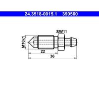 Vite / Valvola di sfiato