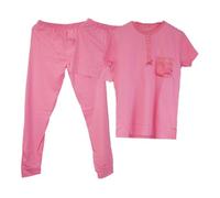 Viterbo Biancheria Pigiama Donna 3 Pezzi Irge TD51 Mezza Manica Pantalone Lungo e Corto in Cotone Jersey