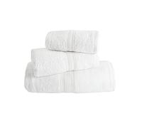 Viterbo Biancheria Set Tris Hotel Bianchi Lancetti Asciugamano Viso Ospite E Telo Doccia In Spugna 100% Cotone Per Hotel - Hotelleria - B&B - SPA (2875-6610)