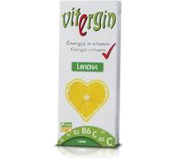VITERGIN Caramelle Vitaminiche - Frutti di Bosco, Limone, Arancia, Lampone, Fragola. Deliziosi sapori di frutta in 20 caramelle dolci per una spinta salutare. (Vitergin - Lemon - 12 pack)