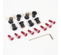 Viteria Kyoto per auto rosso anodizzato Nuovo