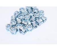 VITFER Dadi a Strappo M8 Zincati - Kit da 20 Pezzi con Testa Antifurto | Chiave da 13 mm | Dadi di Sicurezza per Fissaggi Industriali, Impianti e Strutture Metalliche